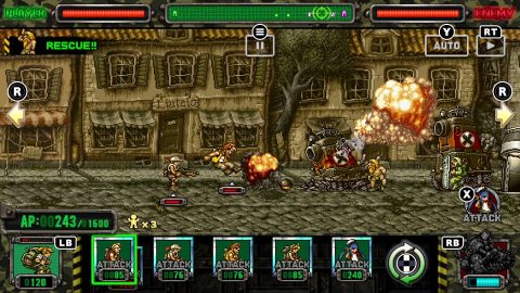 METAL SLUG ATTACK RELOADED, screenshot 1
