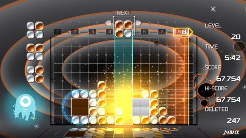 LUMINES REMASTERED のスクリーンショット 4