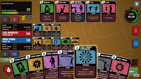 Clutchtime™: Basketball Deckbuilder のスクリーンショット 1