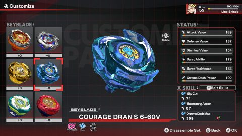 BEYBLADE X EVOBATTLE 스크린샷 4