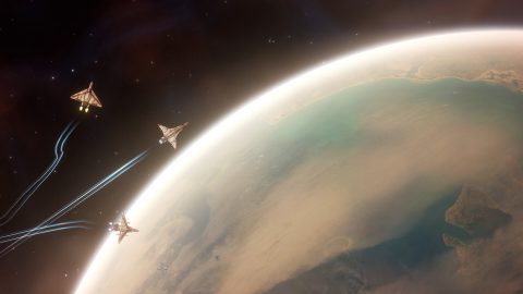 Space Defender: Frontier Squadron, screenshot 1