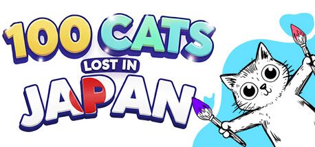100 Cats Lost In Japan Find & Color