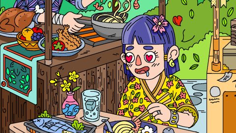 100 Cats Lost In Japan Find & Color のスクリーンショット 2