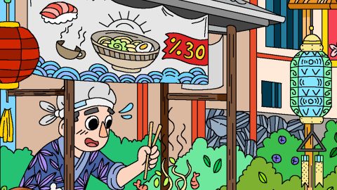 100 Cats Lost In Japan Find & Color のスクリーンショット 1
