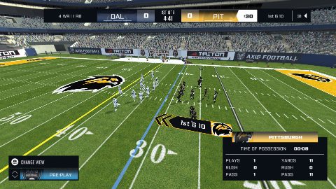 Axis Football 2021, captura de pantalla 3