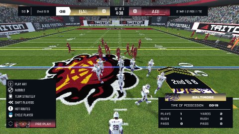 Axis Football 2021, captura de pantalla 1