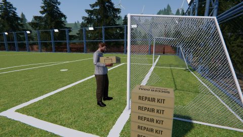 Football Pitch Simulator, captura de tela 1