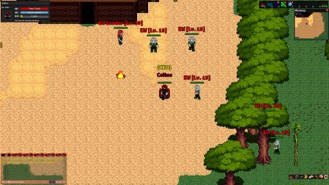 Rebornia - MMORPG 2D, screenshot 2