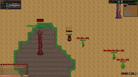 Rebornia - MMORPG 2D, screenshot 1