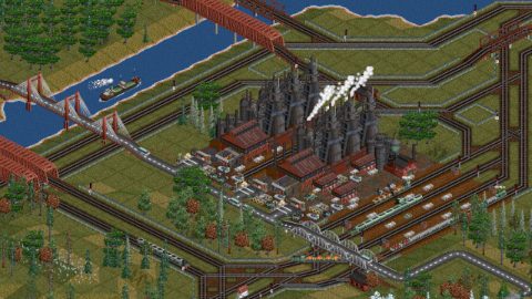 OpenTTD, captura de tela 4