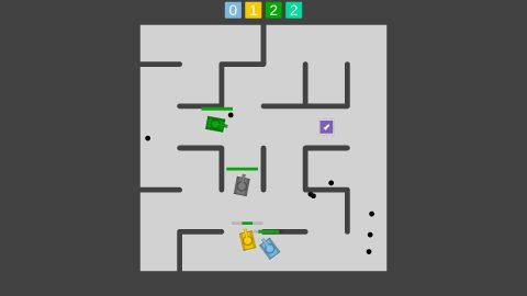 Tanks in Labyrinth のスクリーンショット 1