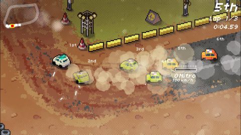 Super Pixel Racers, captura de pantalla 2