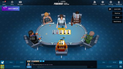 Texas Hold'em Poker: Pokerist – zrzut ekranu 1