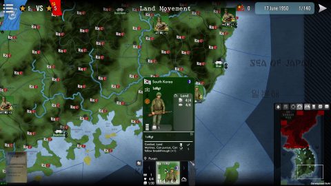 SGS Korean War, captura de tela 2