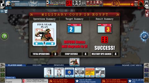 Twilight Struggle, captura de tela 2