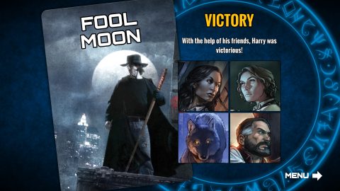 Dresden Files Cooperative Card Game, captura de tela 2