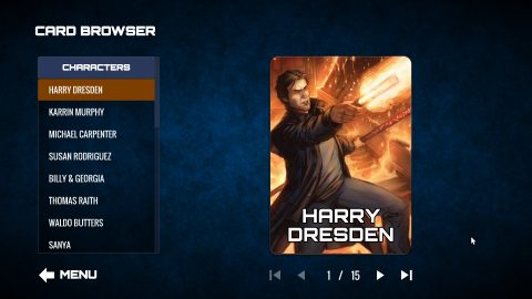 Dresden Files Cooperative Card Game, captura de tela 4