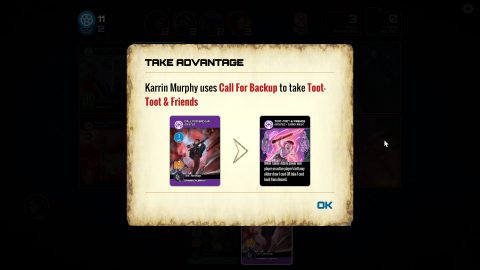 Dresden Files Cooperative Card Game, captura de tela 3