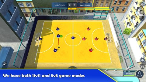 Super Club Soccer, capture d’écran 4