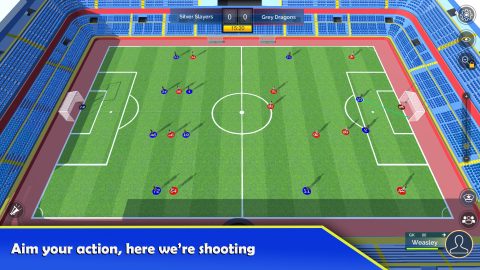 Super Club Soccer, capture d’écran 2