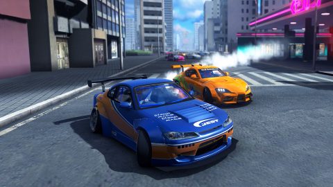 Hashiriya Drifter-Online Drift Racing Multiplayer (DRIFT/DRAG/RACING), captura de pantalla 1