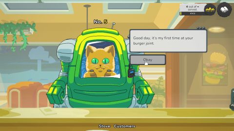 Galaxy Burger, captura de tela 2