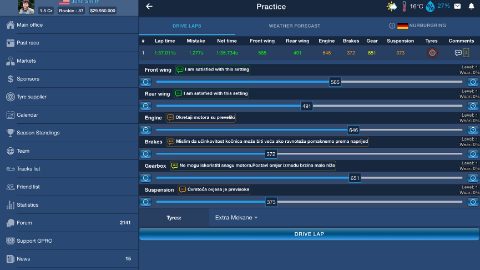 GPRO - Classic racing manager, screenshot 4
