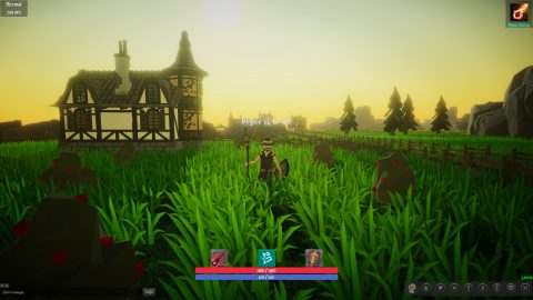 Realm of Simplicity MMORPG, screenshot 1