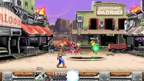 Wild Guns Reloaded, capture d’écran 2