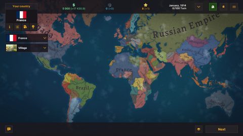 Warnament, capture d’écran 1