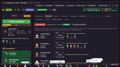 A Mining Game, screenshot 1